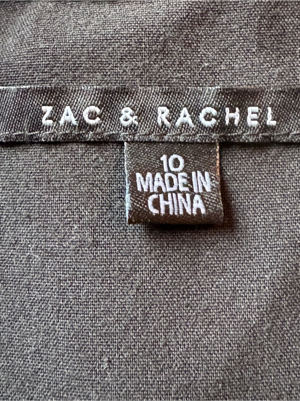 Zac & Rachel Button-Front Black Utility Shirt Dress with Belt 10 - Picture 7 of 8